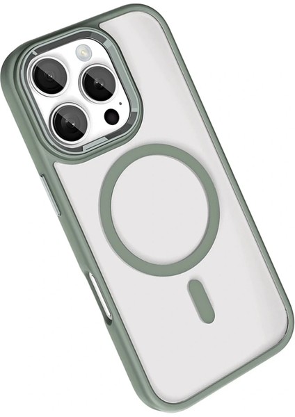 Apple iPhone 16 Pro Max Terea Magsafe Kapak - Titan Gri modelleri