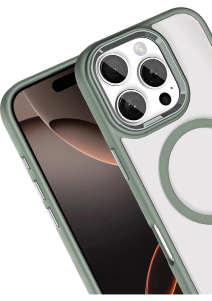 Apple iPhone 16 Pro Max Terea Magsafe Kapak - Titan Gri fırsatları