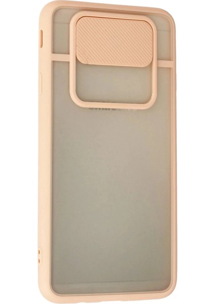 Samsung Galaxy J7 Prime Kılıf Palm Buzlu Kamera Sürgülü Silikon - Pembe modelleri