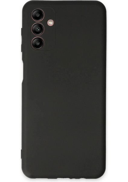 Samsung Galaxy A04S Kılıf First Silikon - Siyah