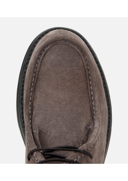 02BOH311930A250 ERKEK Süet Deri Gri Dikiş Detaylı Chelsea Bot indirimleri