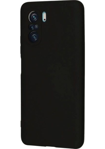 Xiaomi Poco F3 Kılıf Nano Içi Kadife Silikon - Siyah modelleri