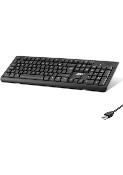 Kablolu Standart Klavye Q Sessiz Tuşlu Siyah OAK0A0 fiyatları