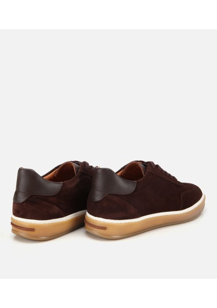 02AYH317540A480 ERKEK Süet Deri Kahverengi Düz Günlük Ayakkabı fırsatları