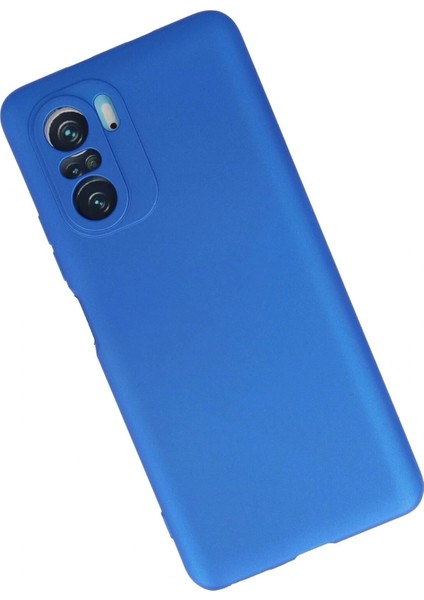 Xiaomi Poco F3 Kılıf First Silikon - Mavi fiyatları