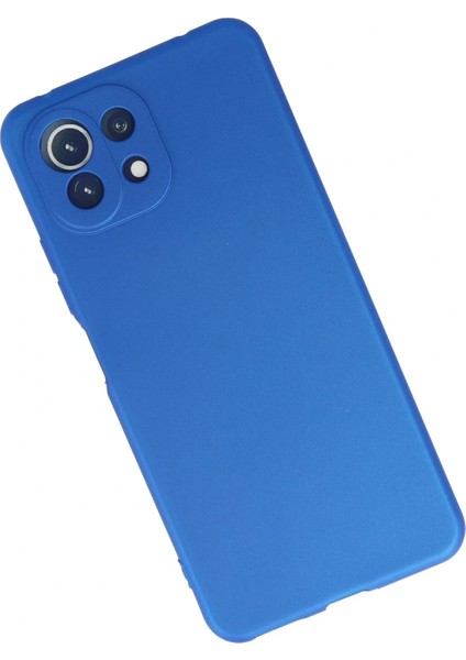 Xiaomi Mi 11 Lite Kılıf First Silikon - Mavi fiyatları