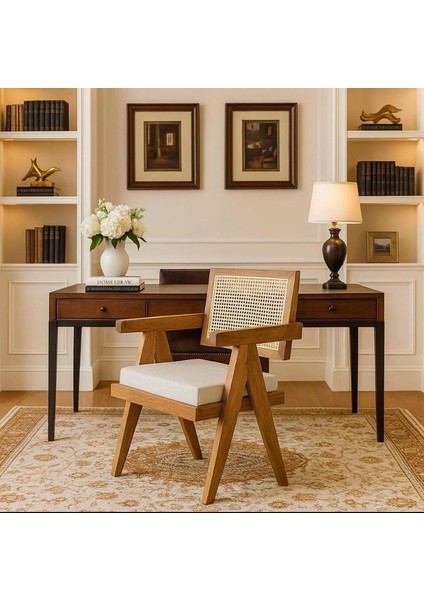 Luna Pergel Model Hazeranlı Ahşap Sandalye fiyatları