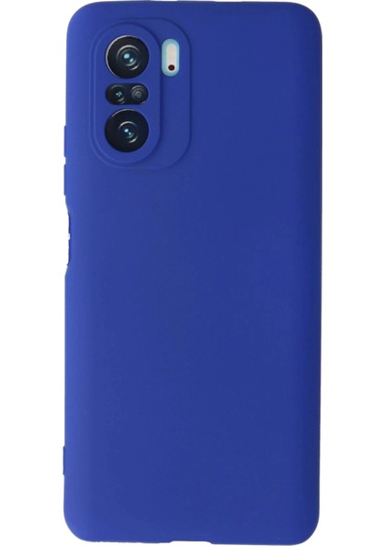 Xiaomi Poco F3 Kılıf First Silikon - Lacivert