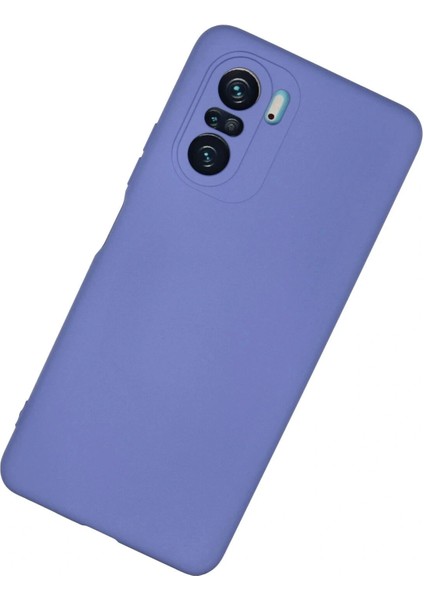Xiaomi Poco F3 Kılıf Nano Içi Kadife Silikon - Lila fiyatları