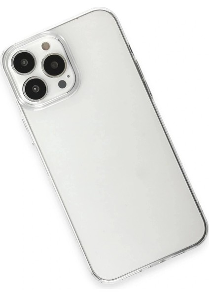 iPhone 15 Pro Max Kılıf Pc Sert Şeffaf Kapak - Şeffaf modelleri