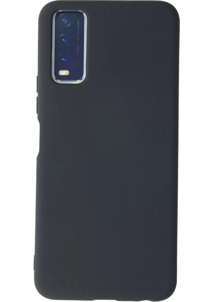 Vivo Y11S Kılıf Nano Içi Kadife Silikon - Gri