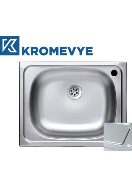 Classıc EC-105 Sağ Desenli 40X45 Paslanmaz Çelik Mutfak Evyesi