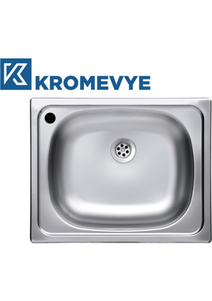 Classic EC-105 Sol Paslanmaz Çelik Mutfak Evyesi