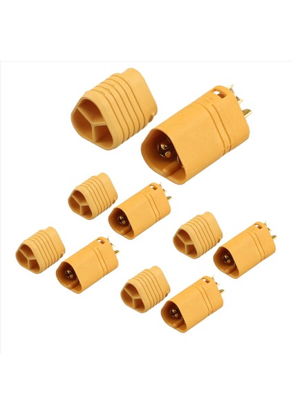 5 Çift MT60 3.5mm 3 Telli 3 Kutuplu Konektör Fiş Rc Esc Için Motordan Motor 5 Erkek Konnektör ve 5 Kadın Konektör (Yurt Dışından) modelleri