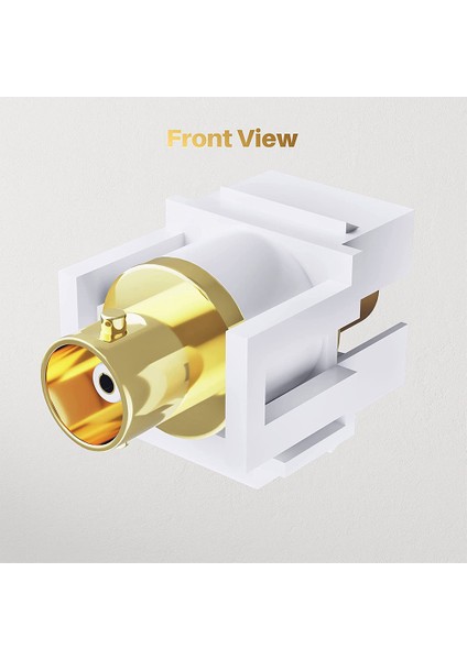 10 Paket Bnc Keystone Jack Bnc Kabloları Için Duvar Jakı, Bnc Ek, F/f Sdı Keystone Kablo Jakı Tv Jakı ile (Yurt Dışından) indirimleri