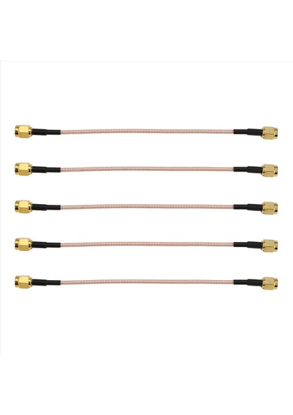 5pcs Sma Erkek - Sma Erkek Fiş Jack Rf Konnektör Pigtail Uzatma Kablosu RG316 Koax Jumper Kablo 15 cm (Yurt Dışından) modelleri