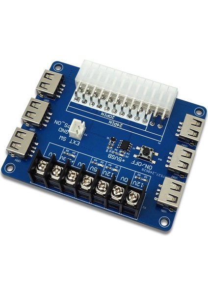 20 Pim 24 Pim Atx Güç Adaptör Kartı Güç Alma Kart Güç Modülü USB Şarj Masaüstü Şasi Güç Kaynağı 5V (Yurt Dışından) fiyatları