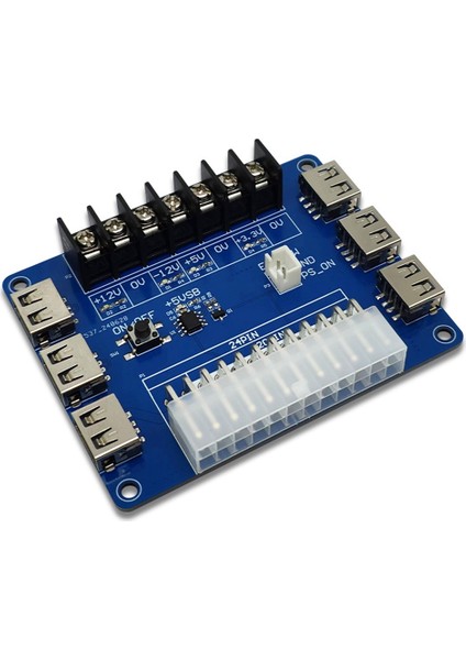 20 Pim 24 Pim Atx Güç Adaptör Kartı Güç Alma Kart Güç Modülü USB Şarj Masaüstü Şasi Güç Kaynağı 5V (Yurt Dışından) fırsatları