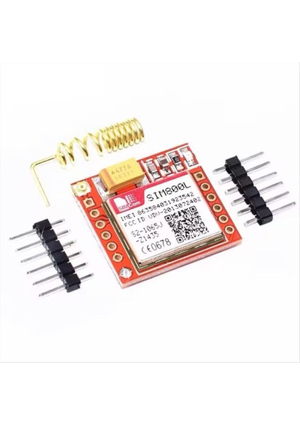 SIM800L Gprs Gsm Modülü Çekirdek Quad-Band Ttl Seri Ipx Arayüzü Pcb Arduino Akıllı Telefon Için Anten Mikro Sim Kartı (Yurt Dışından)