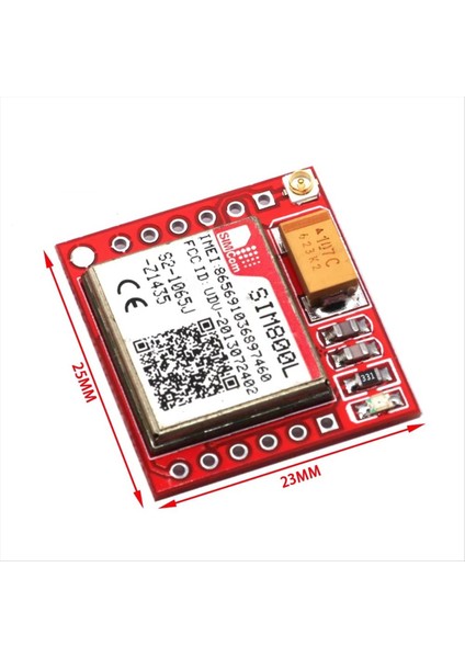 SIM800L Gprs Gsm Modülü Çekirdek Quad-Band Ttl Seri Ipx Arayüzü Pcb Arduino Akıllı Telefon Için Anten Mikro Sim Kartı (Yurt Dışından) fiyatları