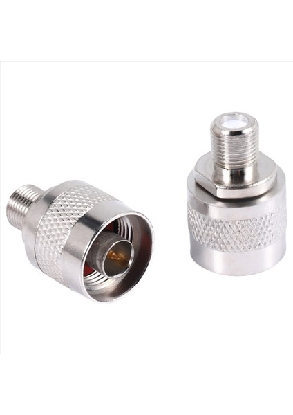 2pcs N Tip Erkek Fişinden F Kişilik Anten, Gümüş Için Kadın Rf Koaksiyel Adaptör Konnektörü (Yurt Dışından) modelleri