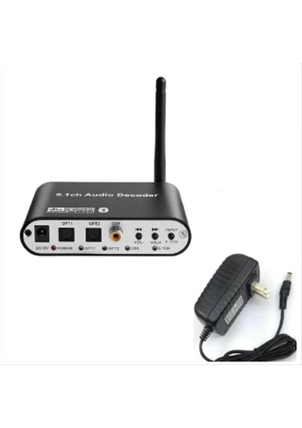 Dijital 5.1 Ses Decoder Dts/ac3 Ses Dönüştürücü Dişli Lpcm To 5.1 Analog Ses Ses Adaptör Amplifikatörü (B) Us Fişi (Yurt Dışından)