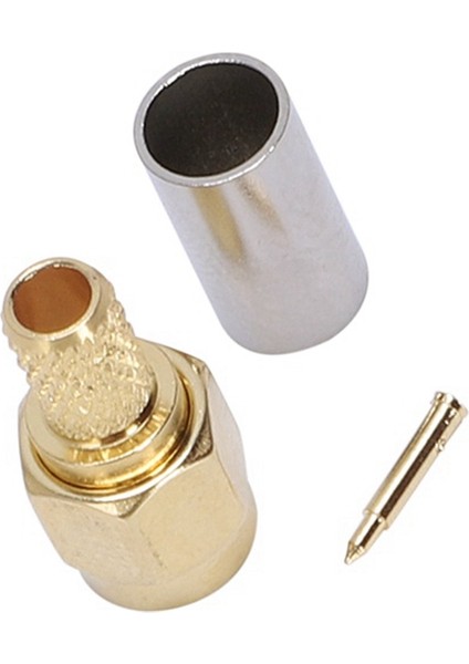 100PCS Sma Erkek Fiş RG58 Konektör Adaptörü Için Düz Kıvrım (Yurt Dışından) fiyatları