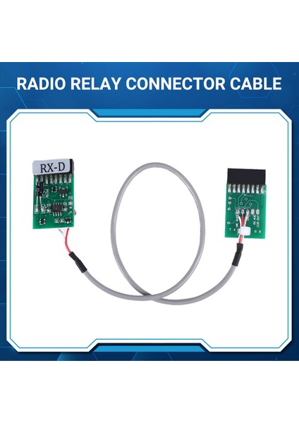 Yinitone Radyo Röle Konnektör Kablosu Tx-Rx Motorola GM300 GM338 Için Zaman Gecikmesi (Yurt Dışından) fırsatları