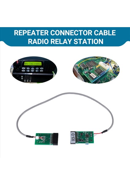 Yinitone Radyo Röle Konnektör Kablosu Tx-Rx Motorola GM300 GM338 Için Zaman Gecikmesi (Yurt Dışından) indirimleri