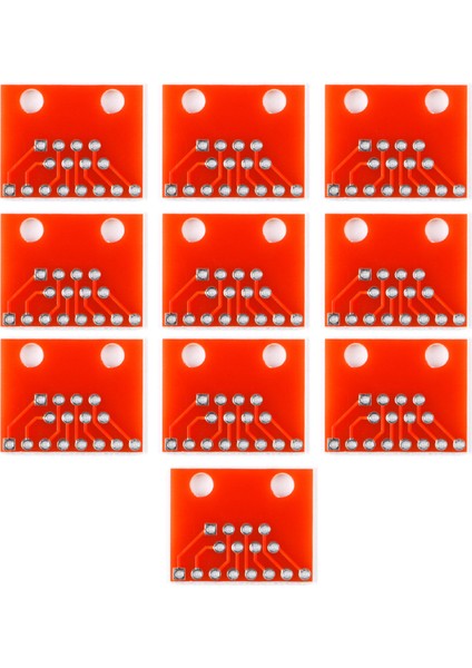 10PCS Taşınabilir Modüler Konektörler / Ethernet Konnektörleri RJ45 Breakout Tahtası Adaptör Bağlayıcı Modülü Kart (Yurt Dışından)