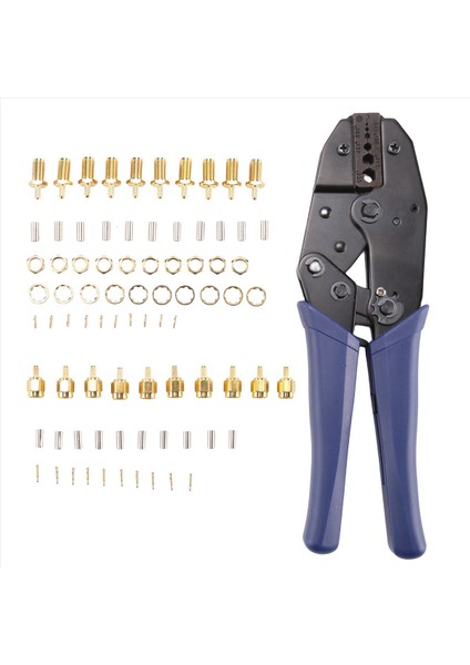 10PCS SMA-RG174 RG316 Wifi Anten Uzatma Kablosu Için Sma Erkek ve Dişi Koaksiyel Konektörler ve Crimer (Yurt Dışından)