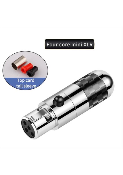 Xlr Dişi Konektörler 3pin Rhodyum Kaplama Ses Fişi Hifi Mikrofon Jak Xlr Denge Kablolu Kulaklık Adaptörü Hoparlör (Yurt Dışından) fiyatları