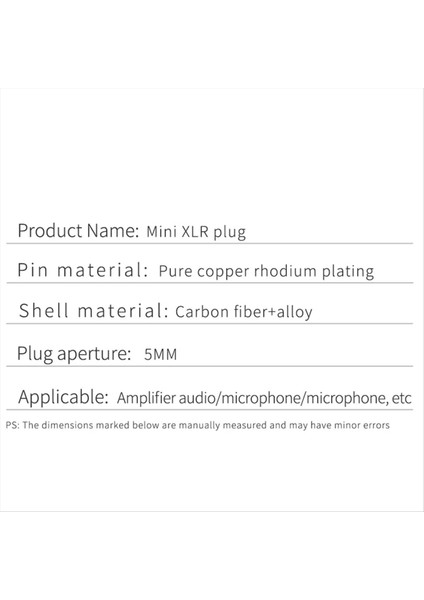 Xlr Dişi Konektörler 3pin Rhodyum Kaplama Ses Fişi Hifi Mikrofon Jak Xlr Denge Kablolu Kulaklık Adaptörü Hoparlör (Yurt Dışından) modelleri