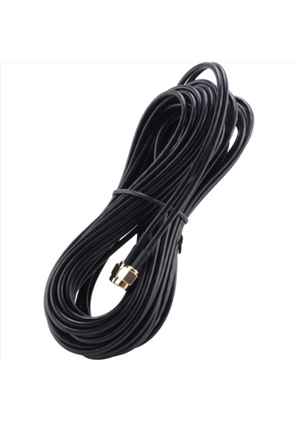 10M Sma Erkek-Sma Erkek M-M Konektör Rf Koaksiyel Pigtail RG174 Uzatma Kablosu Altın (Yurt Dışından)