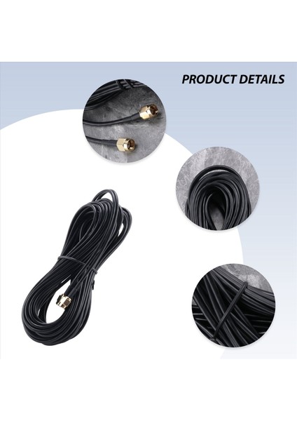 10M Sma Erkek-Sma Erkek M-M Konektör Rf Koaksiyel Pigtail RG174 Uzatma Kablosu Altın (Yurt Dışından) indirimleri