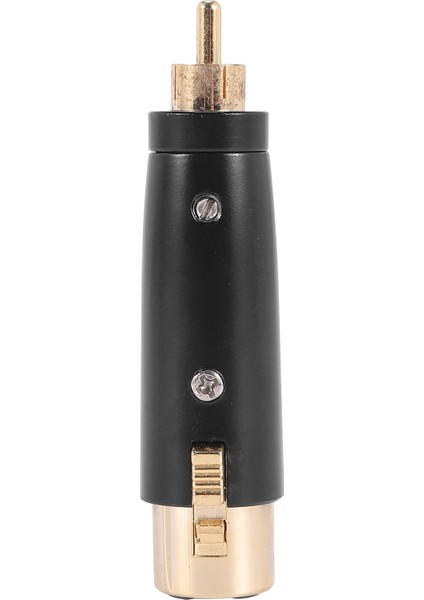 Xlr - Rca Adaptörü Rca Erkek - Xlr Erkek Kadın Adaptörü Xlr - Rca Kadın Erkek Fiş Adaptörü, Stereo Mikrofon Kablosu Için (Yurt Dışından)