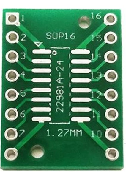100PCS/LOT TSSOP16 SSOP16 SOP16 - DIP16 Transfer Kartı Dip Pin Kartı Adaptörü Pcb (Yurt Dışından)