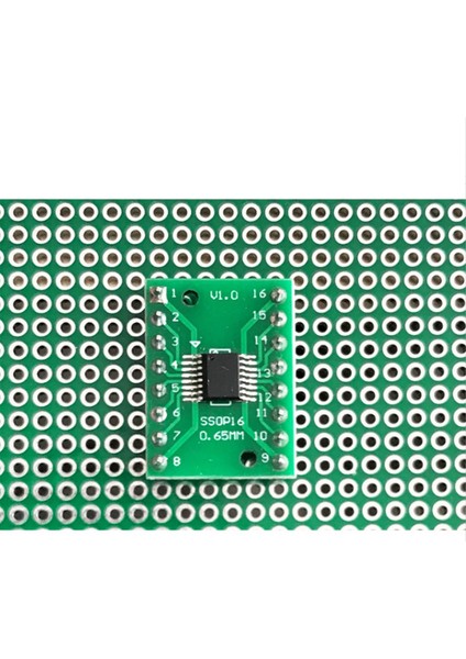 100PCS/LOT TSSOP16 SSOP16 SOP16 - DIP16 Transfer Kartı Dip Pin Kartı Adaptörü Pcb (Yurt Dışından) fırsatları