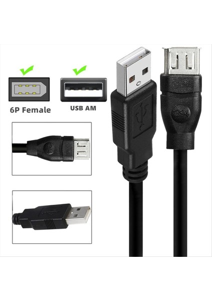 USB Adaptör Kablosu Firewire Ieee 1394 6 Pin Dişi - USB 2.0 Am Adaptör Kablo Fişi ve Dijital Kamera Için Oynatın (Yurt Dışından) fiyatları