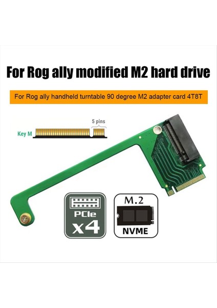 Asus Rog Ally M.2 Nvme Transfer Kartı 2280 Pcıe 4.0 Rog Ally Modifiye M2 Sabit Drive Oyun Aksesuarları (Yurt Dışından) fiyatları