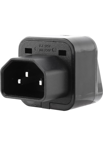 Iec 320 C14 - Evrensel Kadın Güç Adaptörü Ac Elektrik Fişi Konnektörüne, Siyah (Yurt Dışından) fiyatları