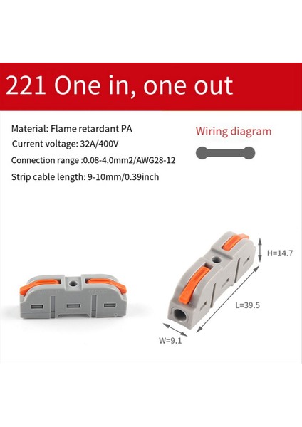 50 Adet Hızlı Tel Kablo Konnektörü Ekleme Multipleks Tel Konektör, Hızlı Kompakt Kablo Konektörü Gri (Yurt Dışından) fiyatları