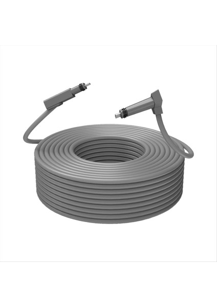 Starlink Dikdörtgen Uydu V2 Kablosu Için Yedek Kablo 1000MBPS 33 Ft Iç/dış Mekan Isı Dayanıklı Kablo (Yurt Dışından)