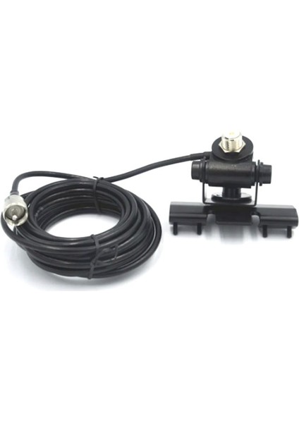 RB-400 Mobil Anten Montaj Braket Klipsi BAOFENG/TH-9800/TH-7800 Için 5m Uzatma Koaksiyel Besleyici Kablosu (Yurt Dışından)