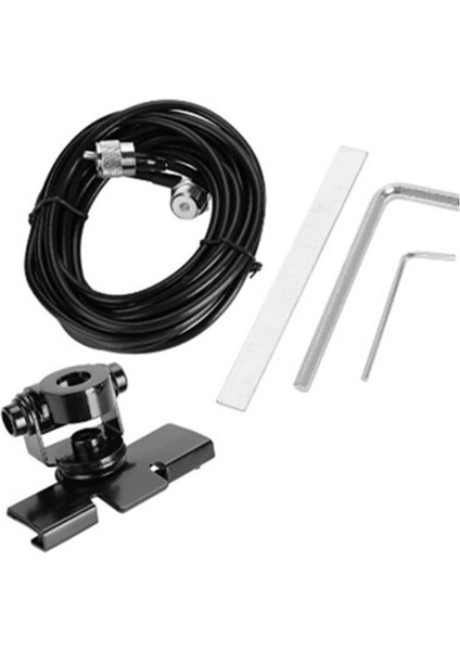 RB-400 Mobil Anten Montaj Braket Klipsi BAOFENG/TH-9800/TH-7800 Için 5m Uzatma Koaksiyel Besleyici Kablosu (Yurt Dışından) indirimleri