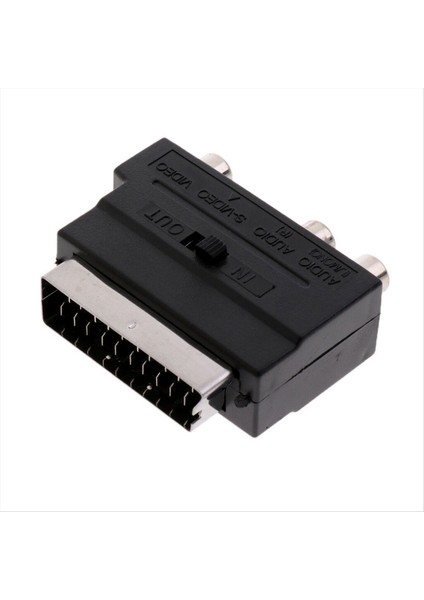 2 Arada Adaptör Kablosu HDMI ile Uyumlu Rca Scart Kablo Ses Konnektörü Erkek S-Video-Tv Rca Bağlantı Noktası Için 3 Rca Scart (Yurt Dışından) indirimleri