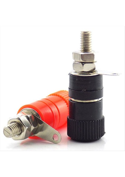 Muz Tapaları Soket Konnektörü Nikel Kaplama Bağlayıcı Post Somun Banana Fiş Jack Konnektörü (Yurt Dışından) fiyatları