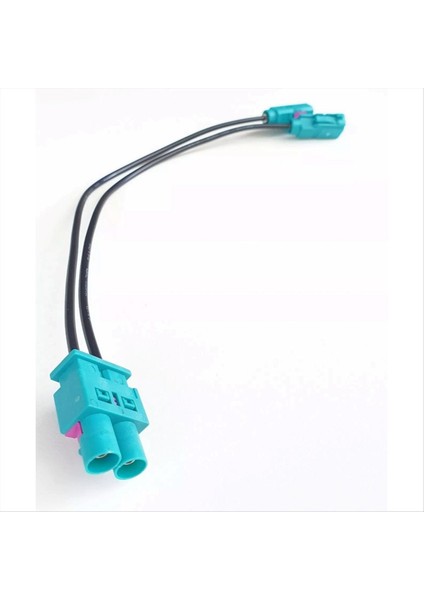 Anten Adaptör Kablosu Çift Fakra Fiş Soket Konektör Dönüştürücü Audi Vw Radyo Oynatıcı Kafa Ünitesi (Yurt Dışından) modelleri