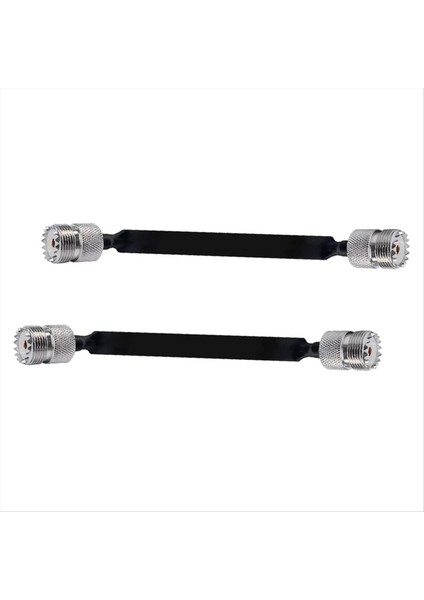 2pcs- 20CM Rf Koaksiyel Kablo Penceresi/kapı Geçişi Düz Kablo, SO239 Uhf Dişi Ila Kadın Erkek Konektörü (Yurt Dışından) fırsatları