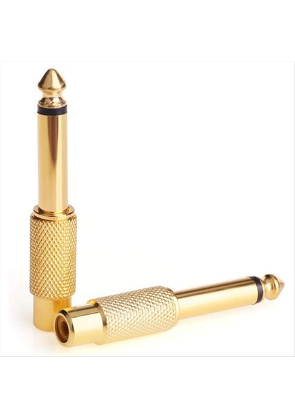 24PCS Rca Dişi 6.5mm Ila 6.35MM Ts Mono Fiş Ses Konnektörü Mono Fiş Erkek Ila Rca Dişi Konektörler Fiş (Yurt Dışından) modelleri